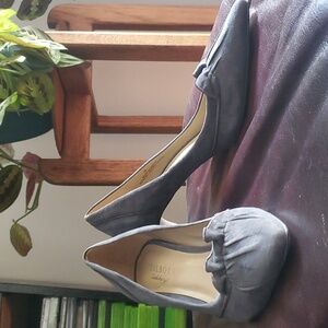 Talbots Grey Suede Heels